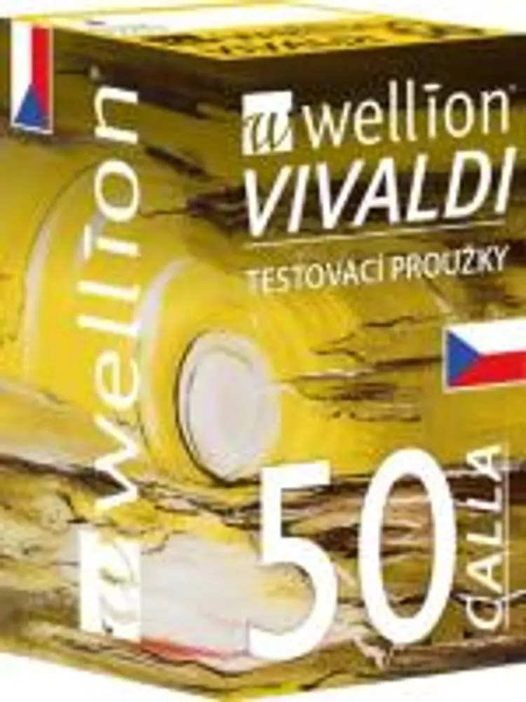 Testovací proužky Wellion CALLA 50 ks (Vivaldi)