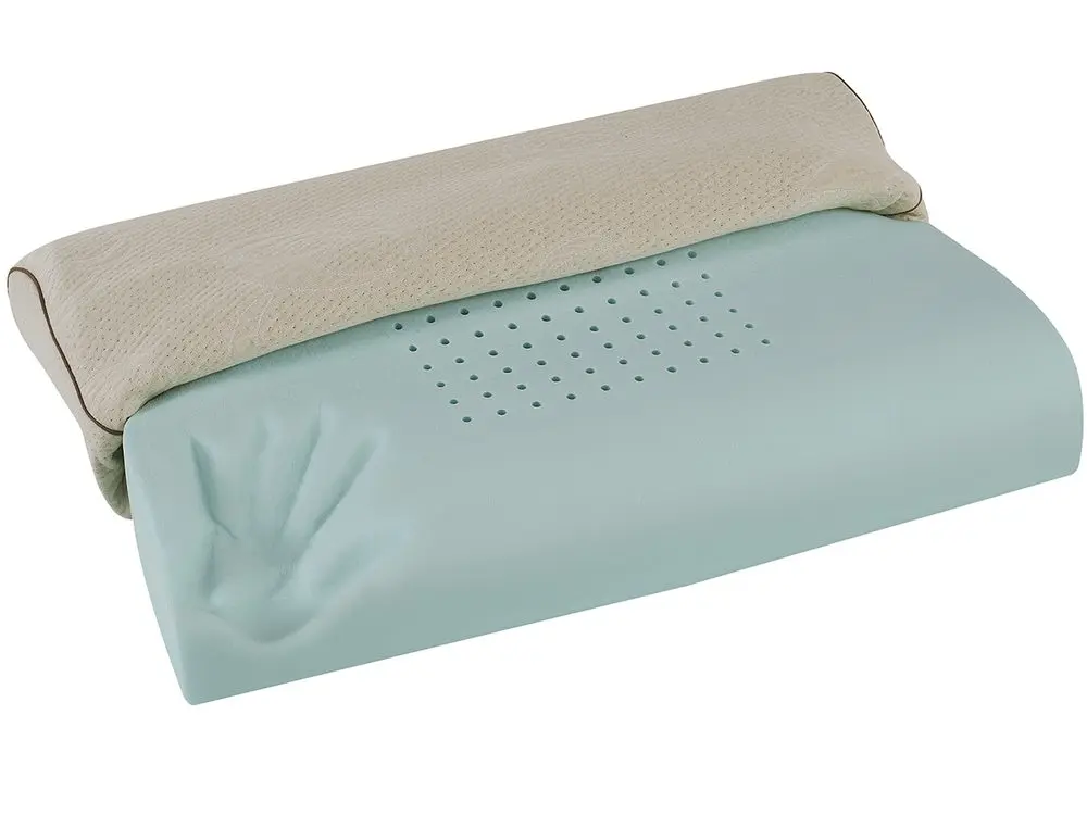 Magniflex Anatomický polštář Magniflex Cotton Deluxe Wave profilovaný 60x43x10/11cm - výstavní kus