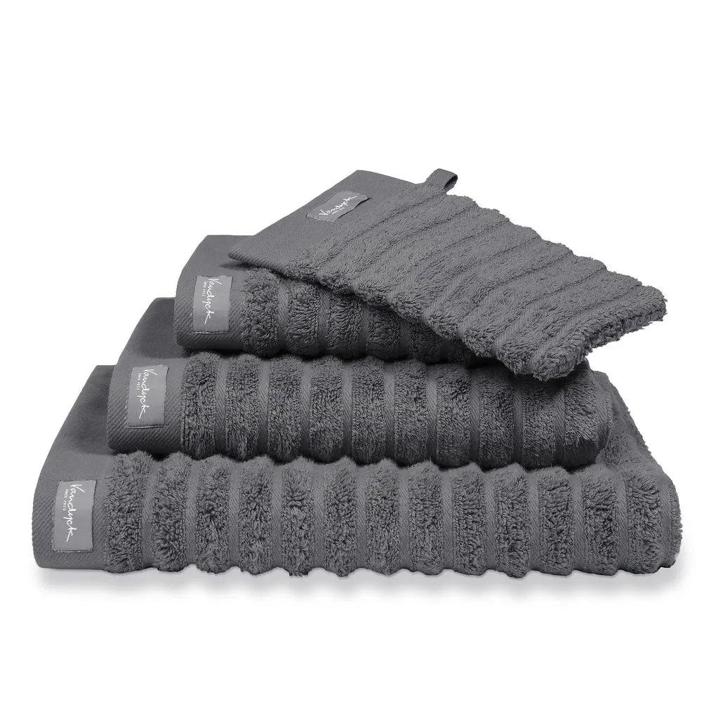 Vandyck Ručník Home Wave - Dark grey