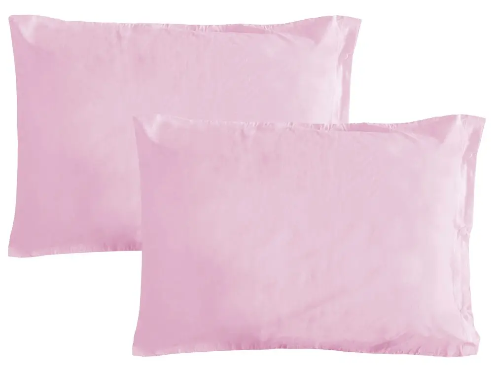 Gipetex Natural Dream Povlak na polštář italské výroby 100% bavlna - 2 ks růžová
