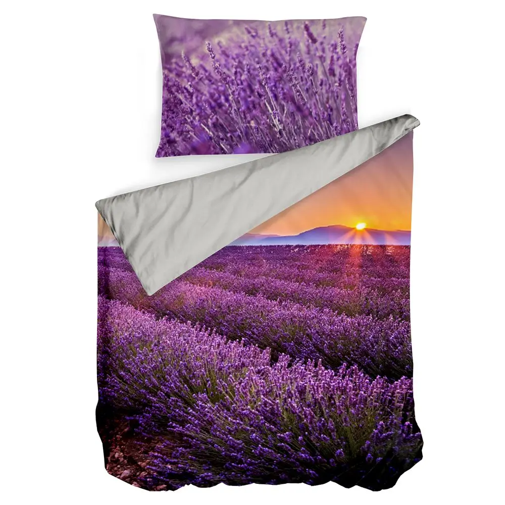 Gipetex Natural Dream 3D italské povlečení 100% bavlna Lavanda