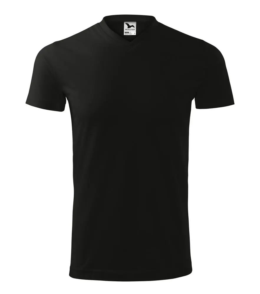 MALFINI Tričko Heavy V-neck -