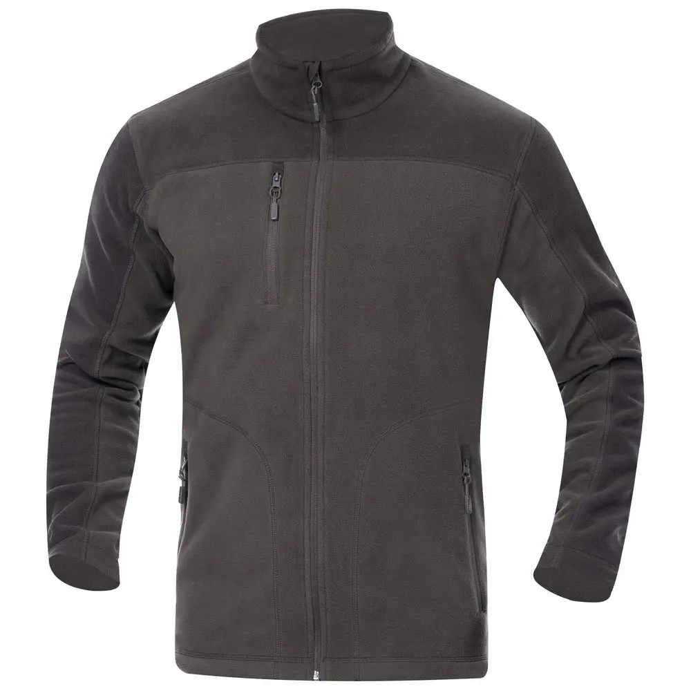 Mikina fleece MICHAEL pánská, hnědá vel.M