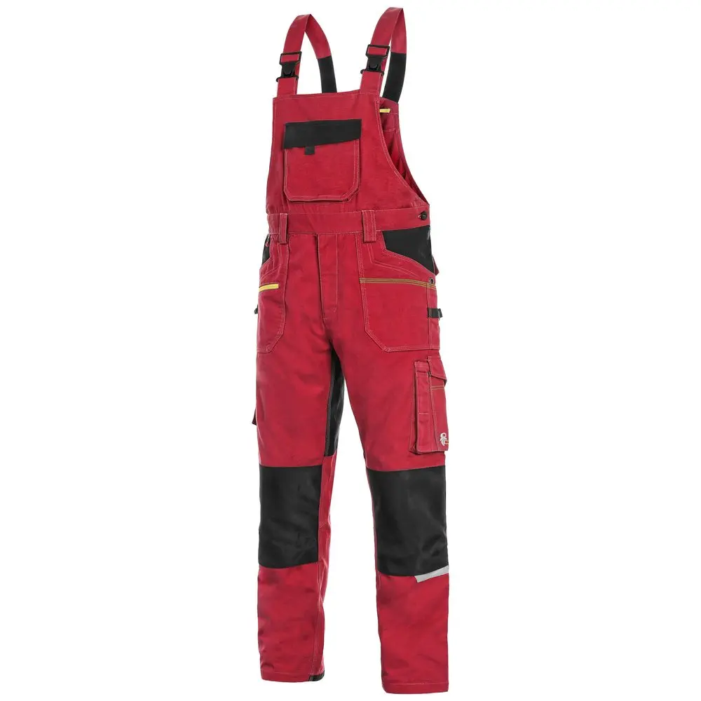 Zahradníky CXS STRETCH, pánské, červeno-černé, vel. 48