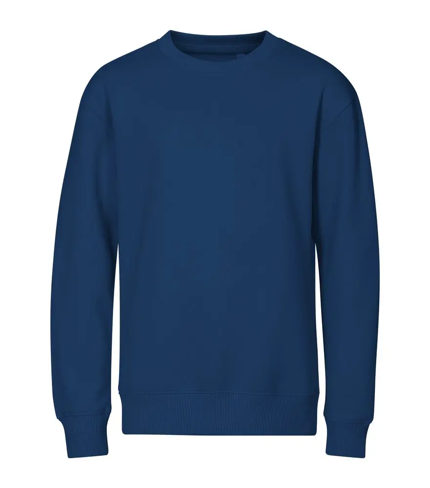 MALFINI Dětská unisex mikina Crew - Půlnoční modrá | 134 cm (8 let)