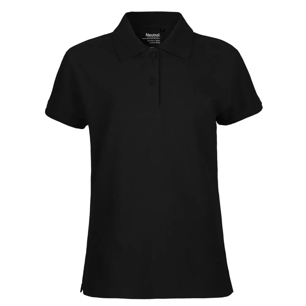Neutral Dámská polokošile Classic z organické Fairtrade bavlny - Černá | 2XL