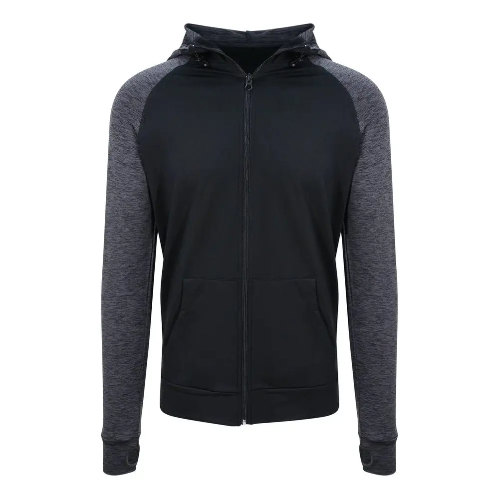 Just Cool Pánská sportovní mikina s žíhanými rukávy -