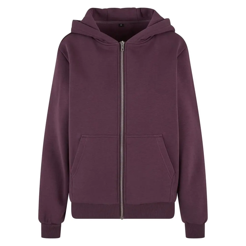 Build Your Brand Hebká dámská mikina na zip Fluffy -