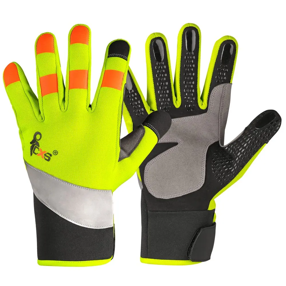Canis (CXS) Kombinované reflexní rukavice CXS BENSON -