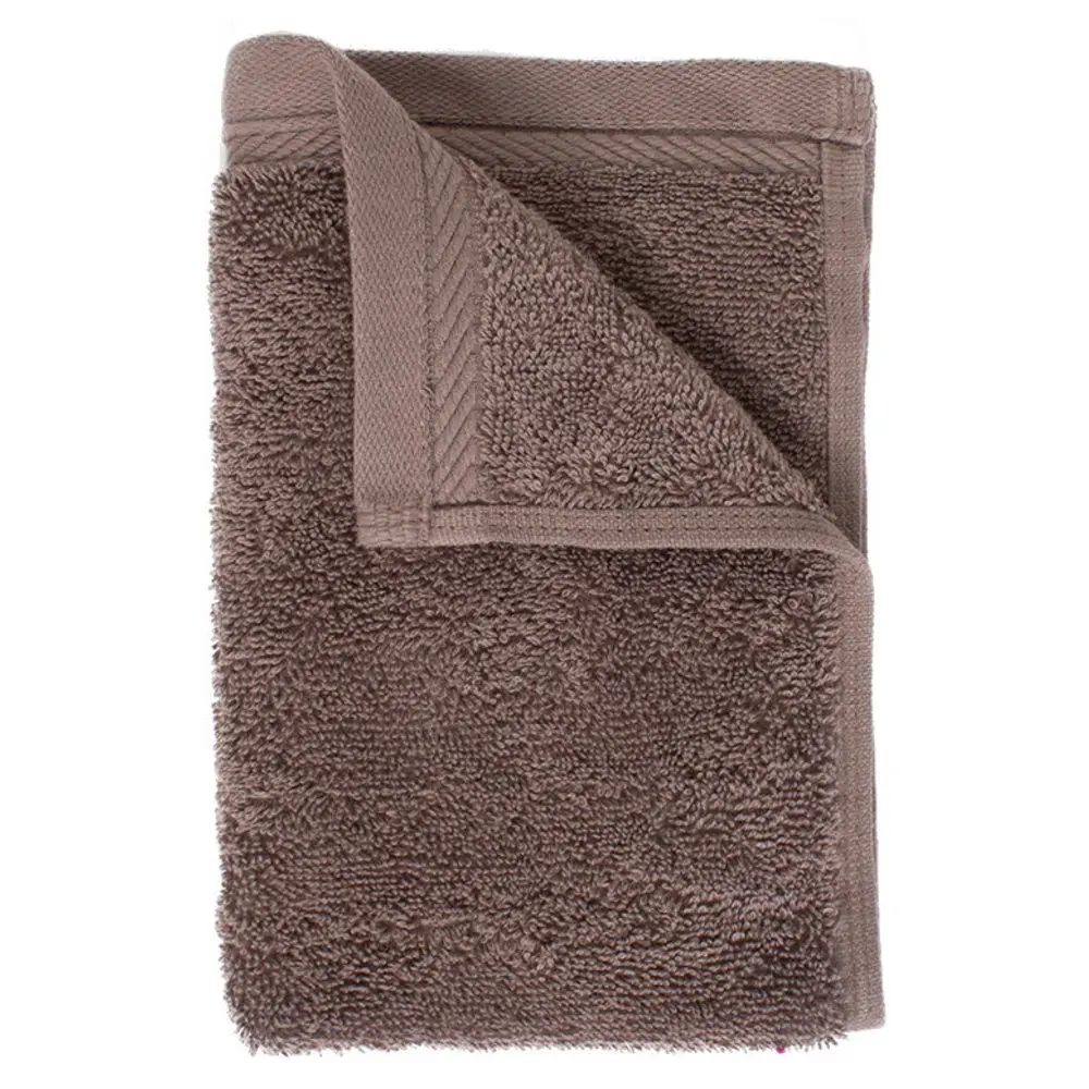 The One Towelling® Malý ručník Organic 30x50 - Šedohnědá | 30 x 50 cm