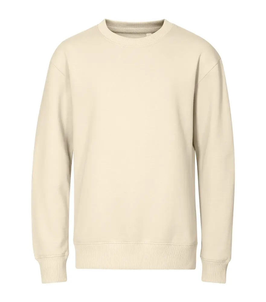 MALFINI Dětská unisex mikina Crew - Mandlová | 122 cm (6 let)
