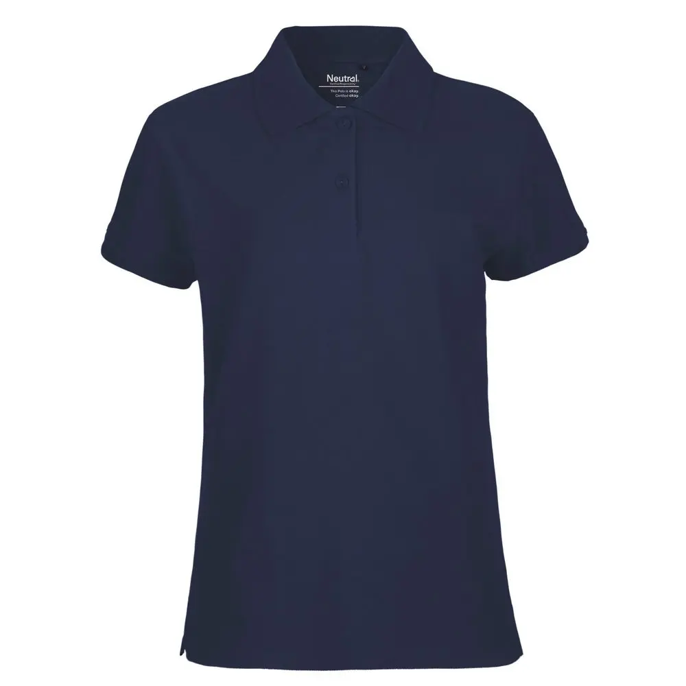Pevná dámská polokošile Neutral z organické bavlny 235 g/m Barva: modrá námořní, Velikost: M NE22980