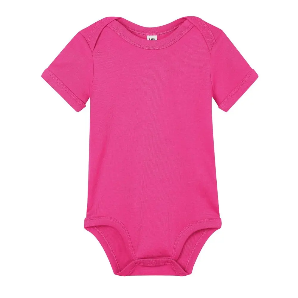 Babybugz Kojenecké body s krátkým rukávem - Fuchsiová | 12-18 měsíců