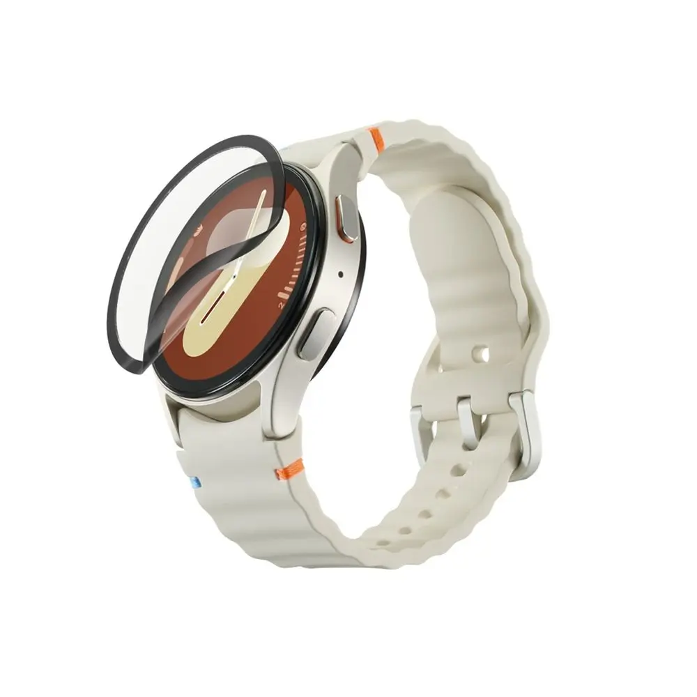 Hama Super Hybrid, ochrana displeje pro Samsung Galaxy Watch 8 Classic, 46 mm, D3O®, nerozbitná