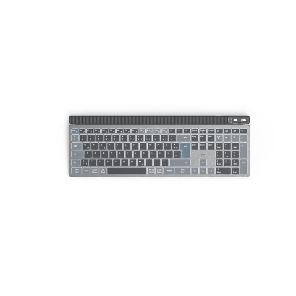 Hama bezdrátová Multi Device klávesnice WK-750, nabíjecí
