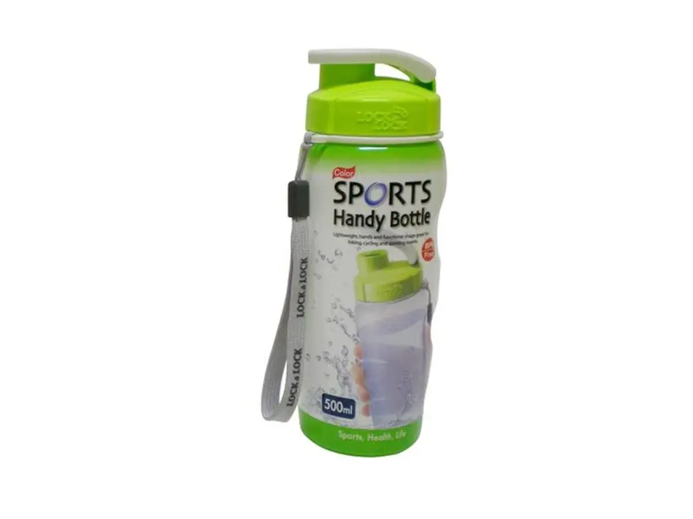LOCKNLOCK Lahev na pití LOCK Sports 500ml zelená