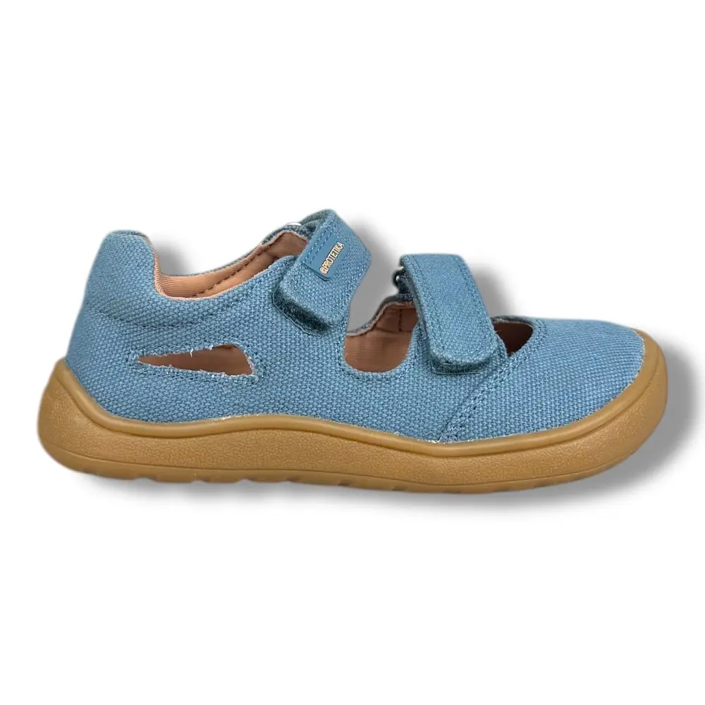 Protetika Dětská BAREFOOT letní obuv - Modré -