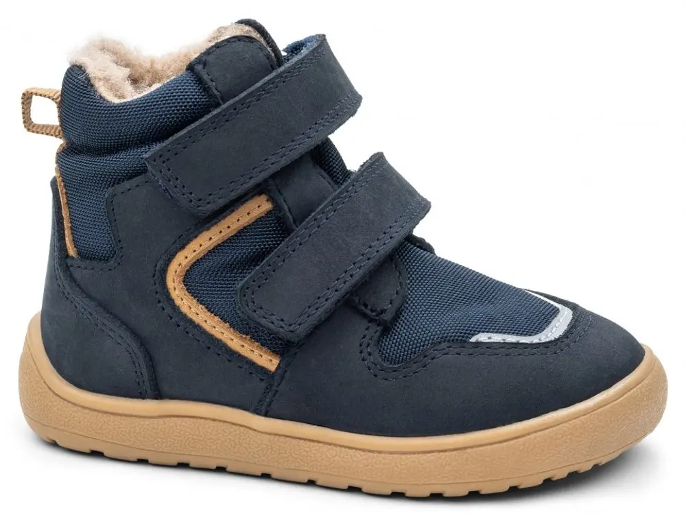 Protetika Barefoot zimní boty s membránou - Tmavě modré - 29