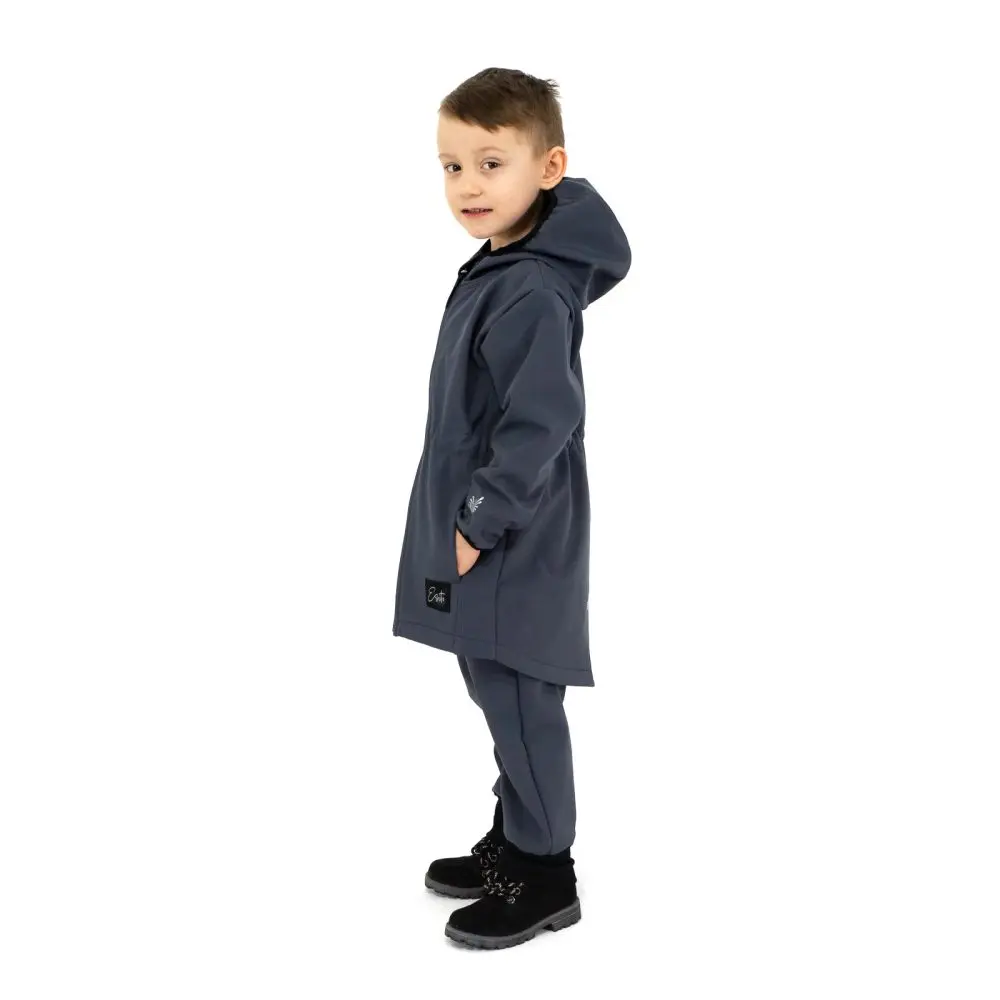 ESITO Dětská parka Elega Grey - šedá / 86 - 134 šedá