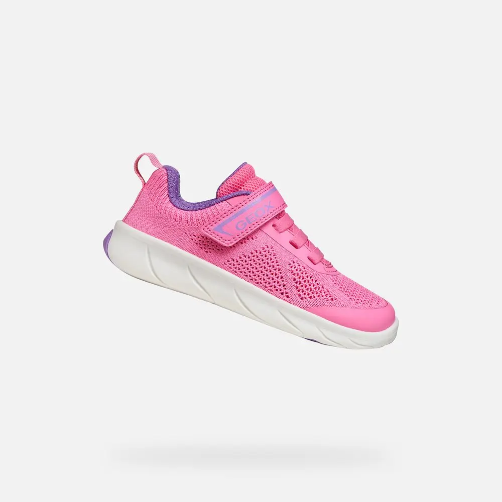 Růžové dívčí tenisky Geox Foot-Run - 32