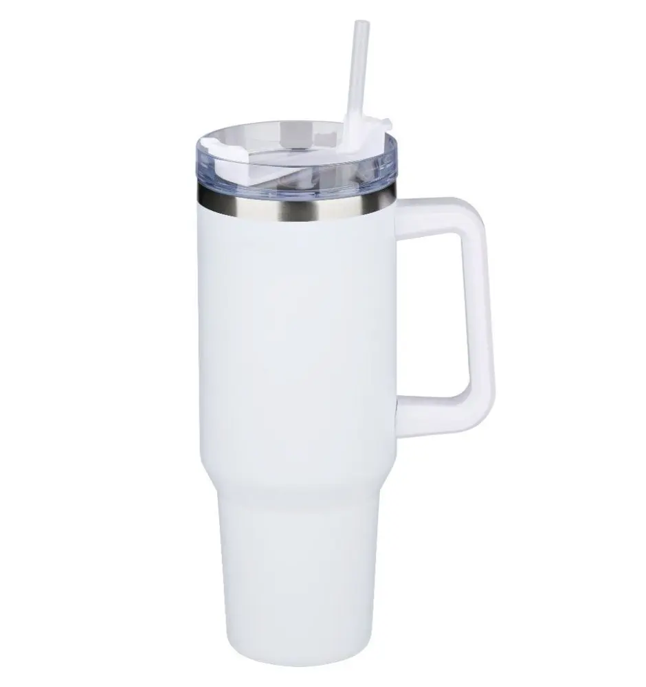 ALPINA Termohrnek dvoustěnný z nerezové oceli 1,2 l bílá ED-227090bila