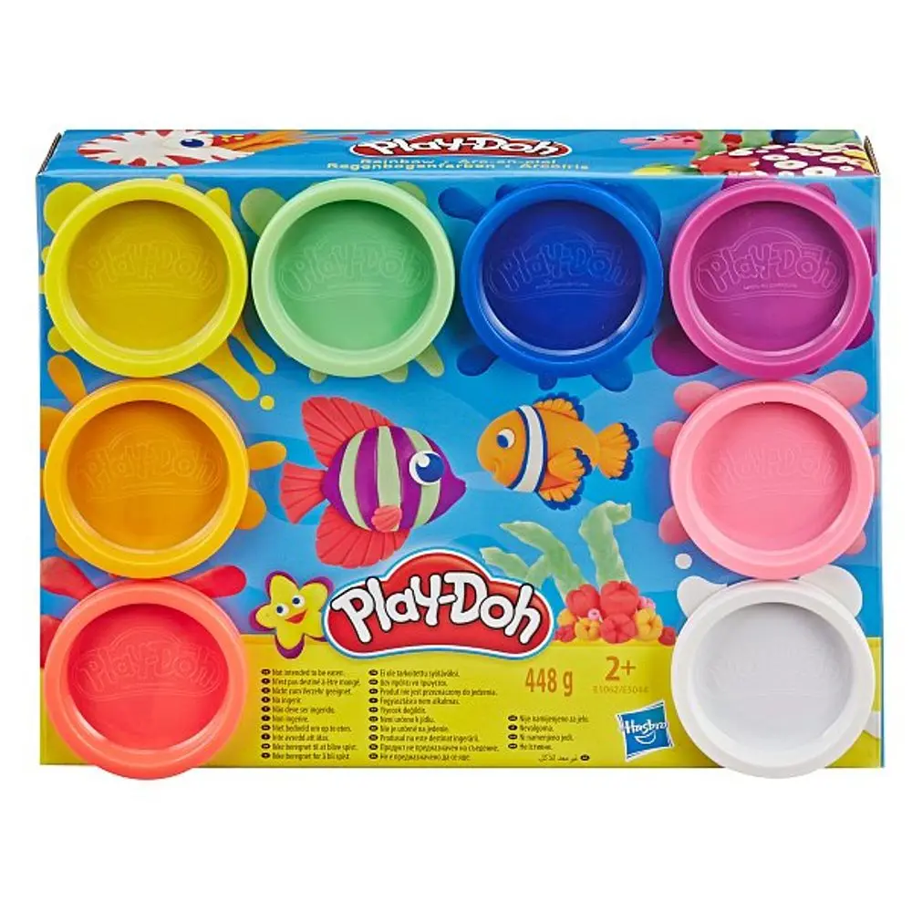 Hasbro Play Doh 8 kelímků