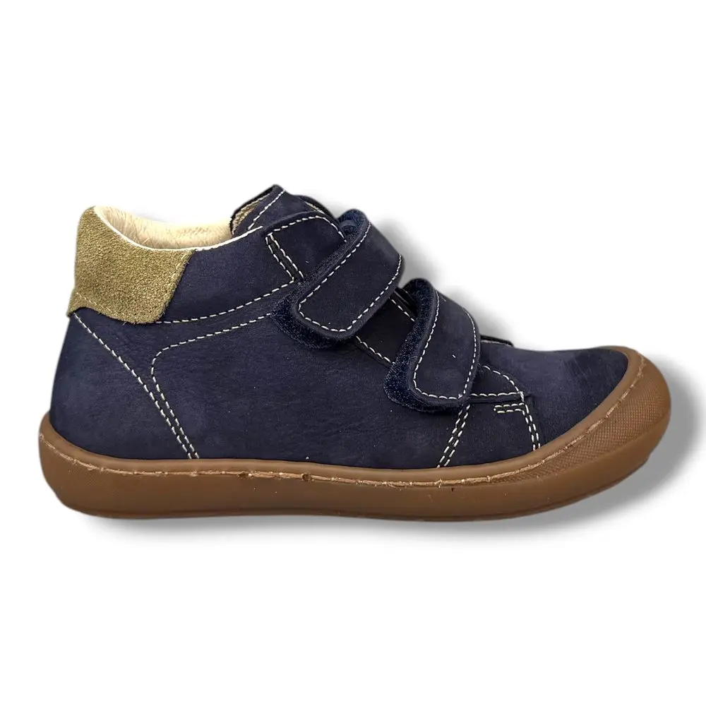 Ciciban Celokožené dětské boty - Buggy NAVY -
