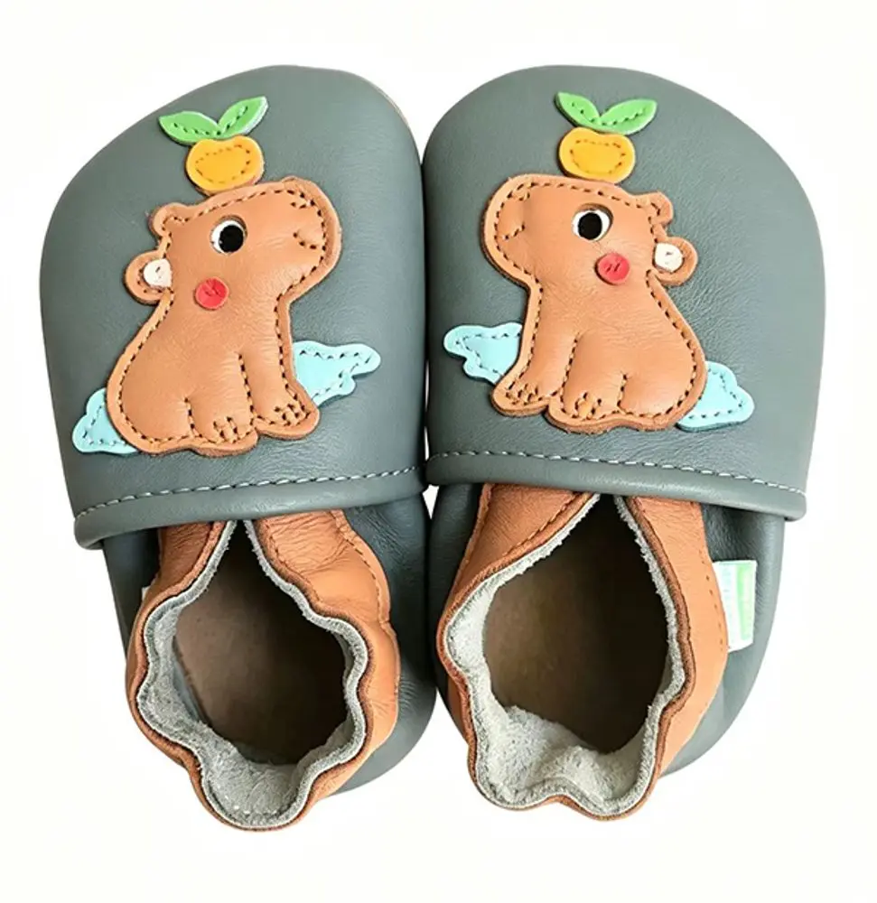 Hopi Hop BAREFOOT kožené capáčky KAPYBARA -