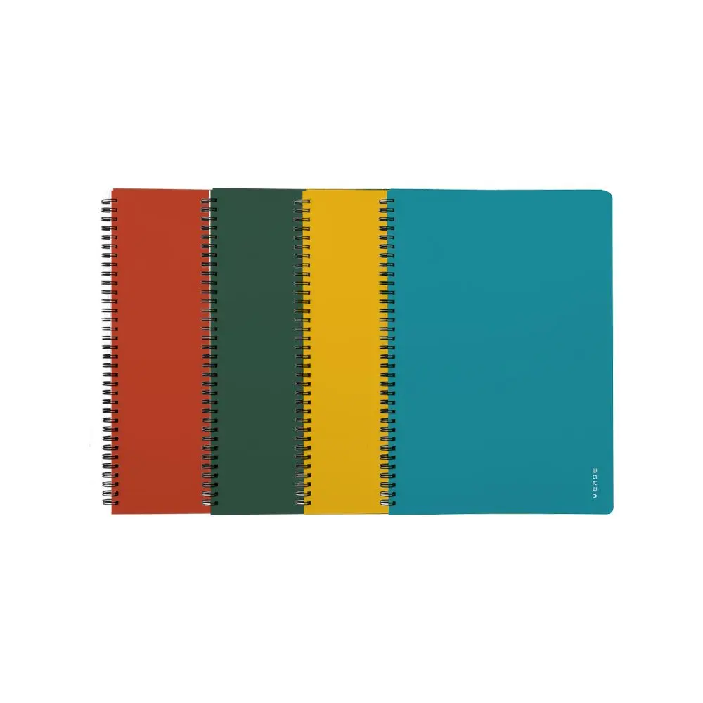 Twin wire blok A5 PP VERDE assort