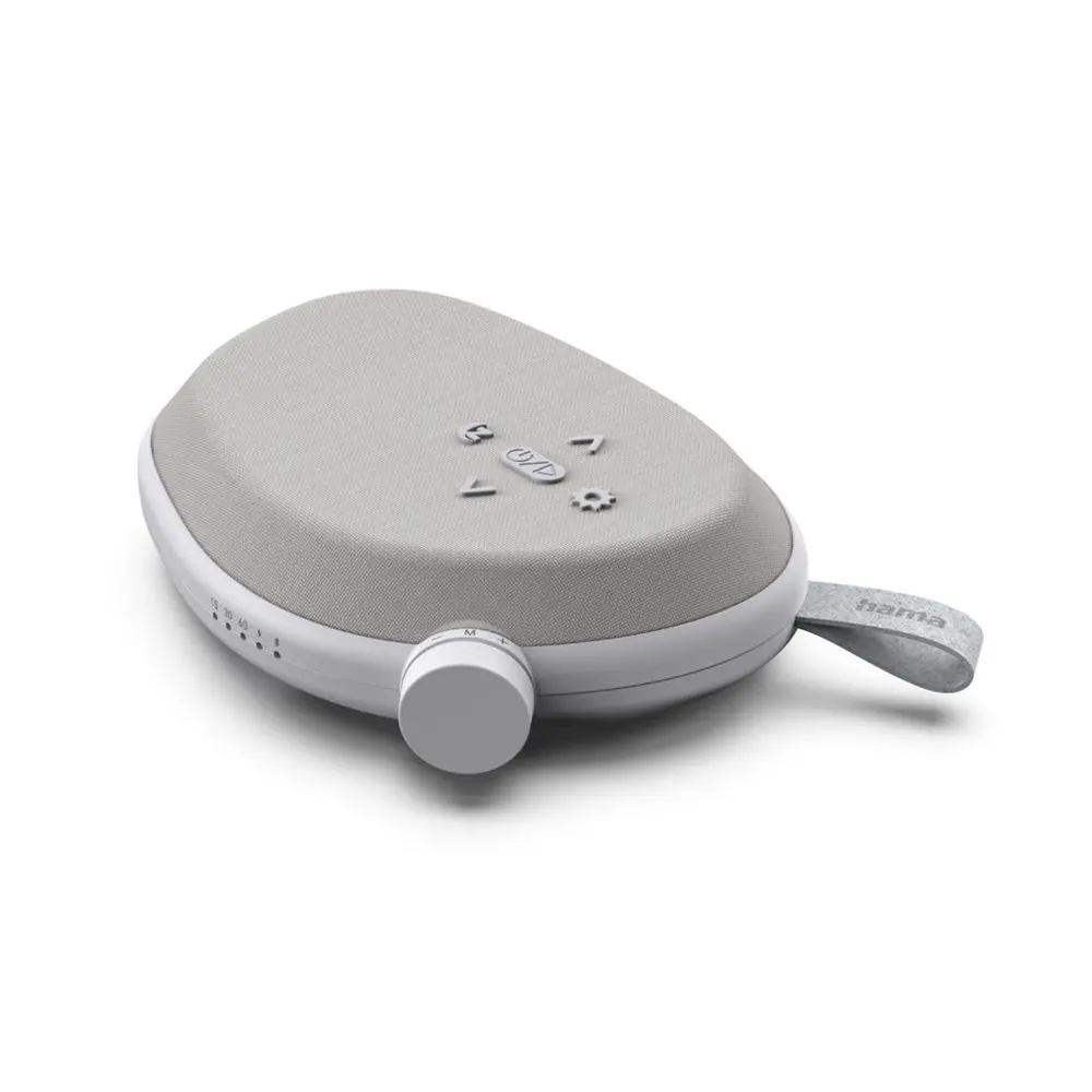Hama Calm, Bluetooth® reproduktor, plochý, bílý šum, časovač, 3 W