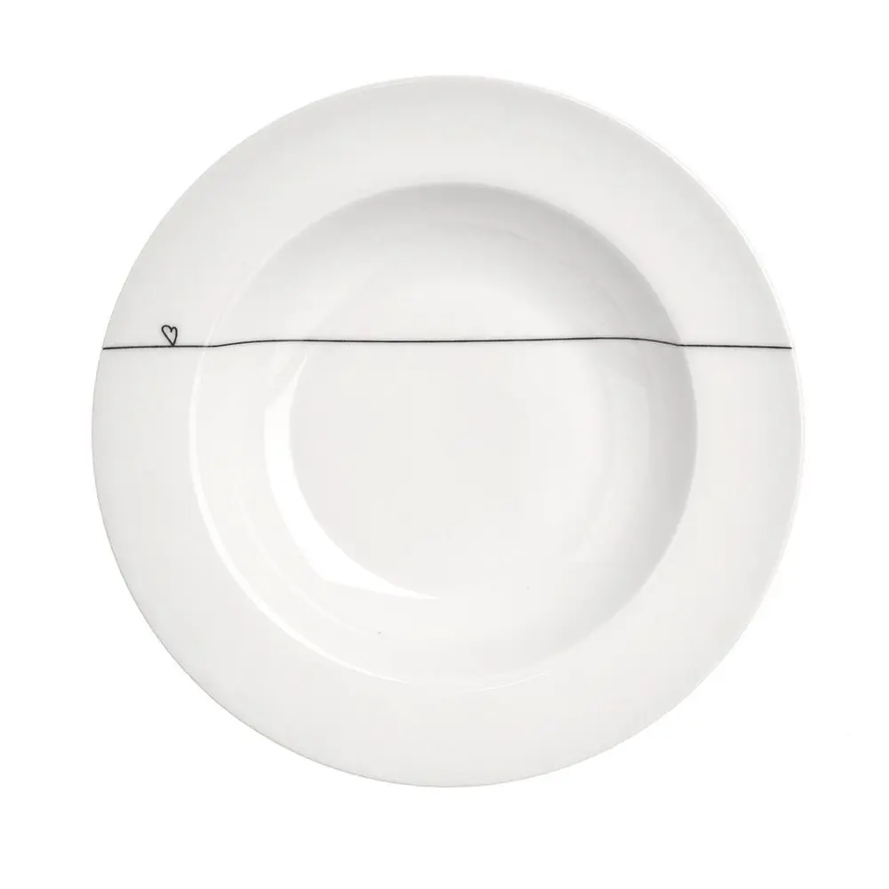Hluboký talíř SRDÍČKA pr. 22 cm