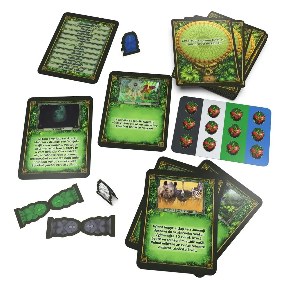 Spin master jumanji, karetní hra cz