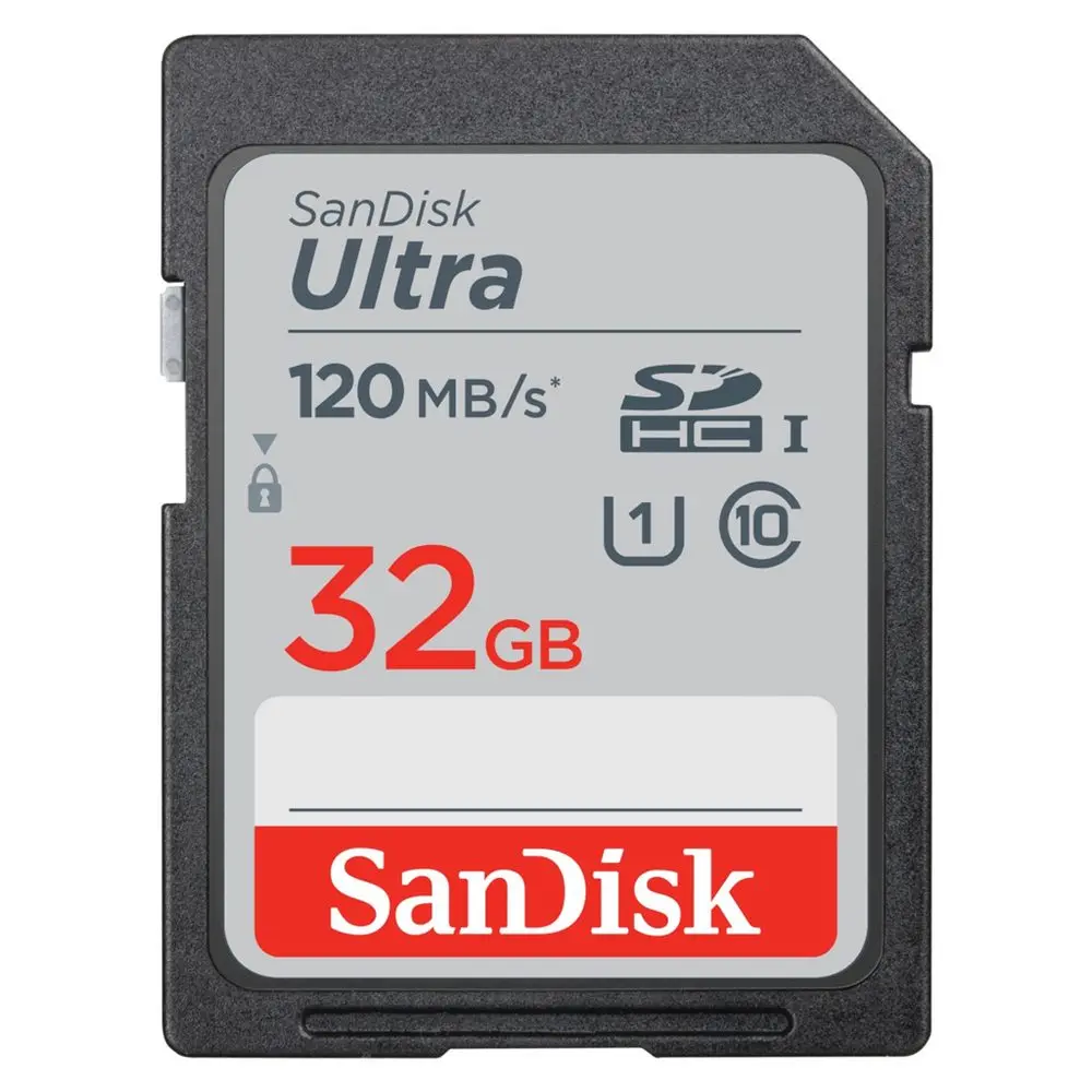 SanDisk Ultra SDHC 32GB 120MB/s Class10 UHS-I