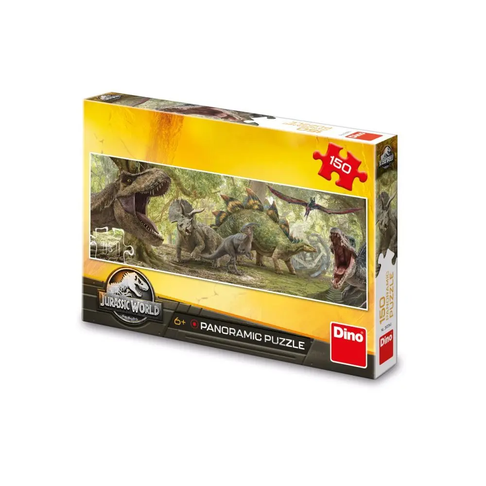 Jurský svět panoramic - puzzle z kategorie Ostatné