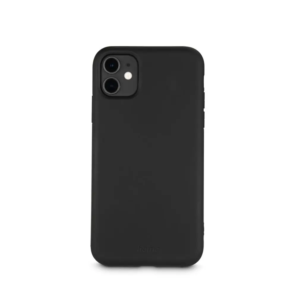 Hama Fantastic Feel, kryt pro Apple iPhone 11, hebký povrch, černý