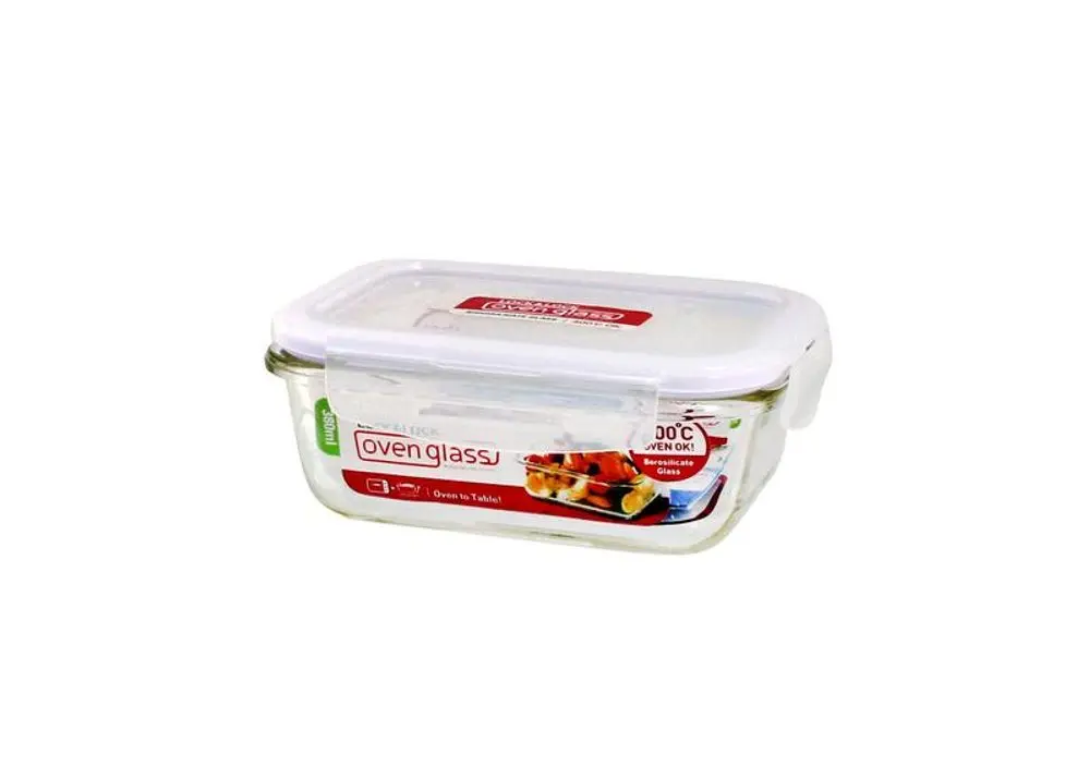LOCKNLOCK Skleněná zapékací miska s víkem LOCK 380ml borosilikát