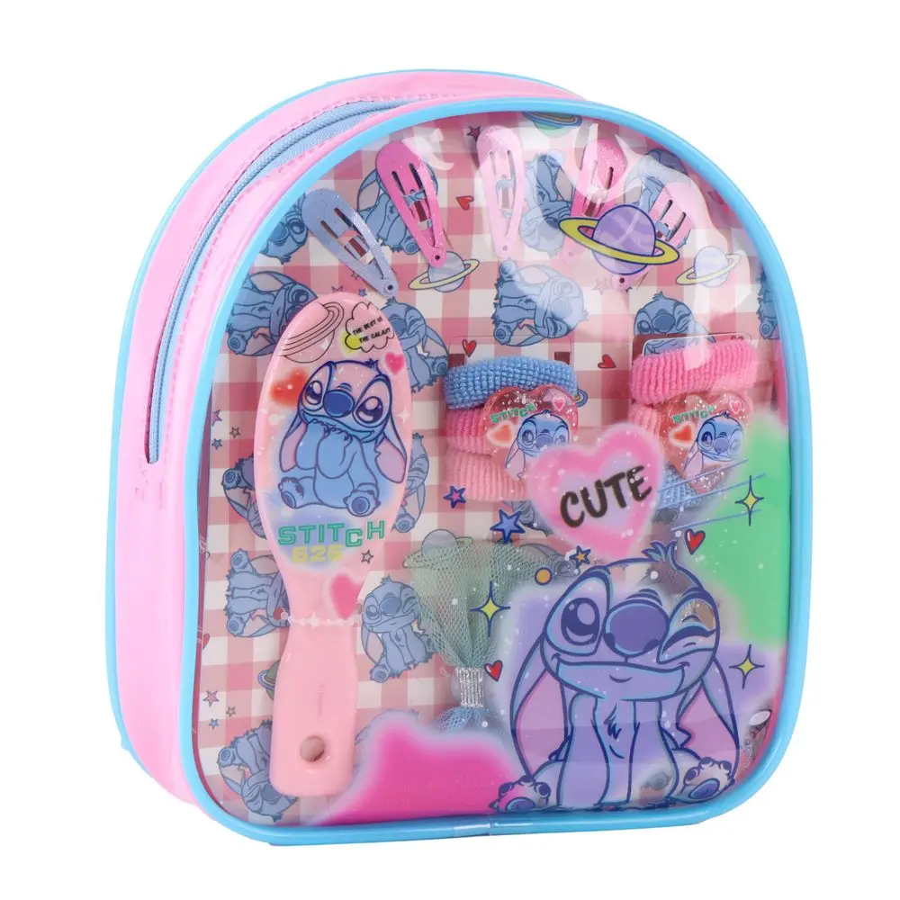 Sada vlasových doplňků Stitch v batůžku