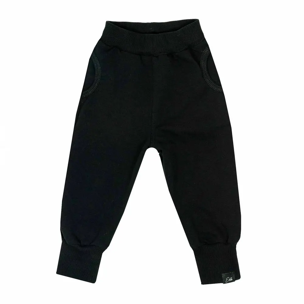 ESITO Rostoucí tepláky EasyFit Black - černá - 104 černá