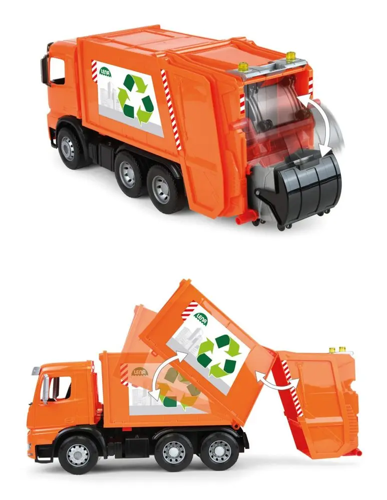 Lena Mercedes Arocs popelář, okrasný kartón