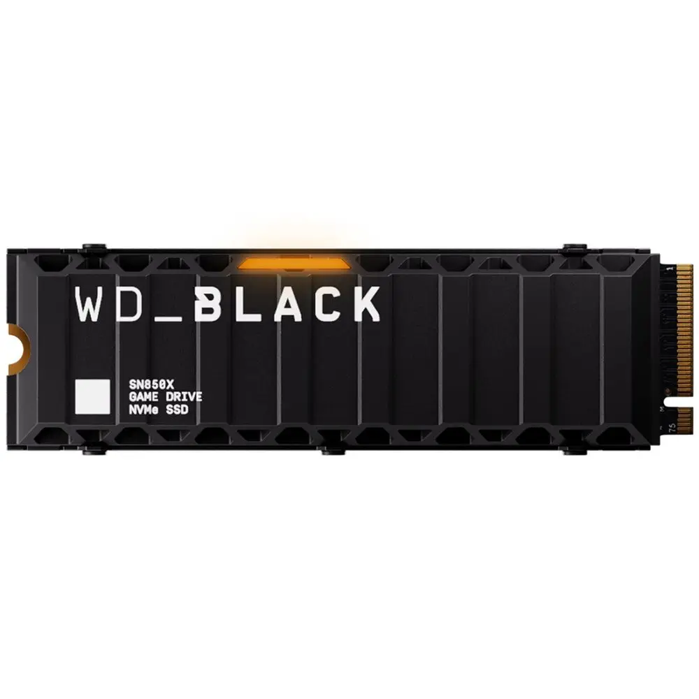 WD_BLACK SN850X NVMe SSD Gaming Storage with Heatsink 8 TB