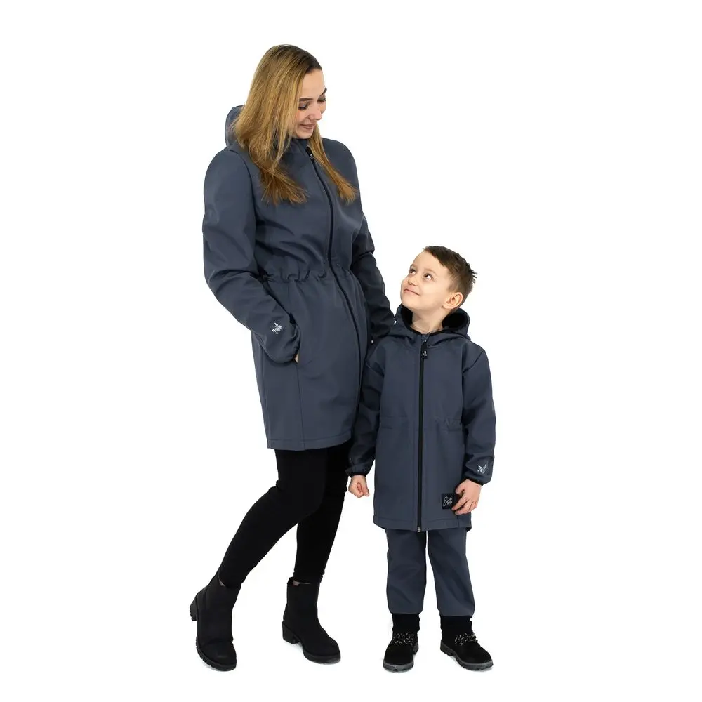 ESITO Dětská parka Elega Grey - šedá / 86 - 116 šedá