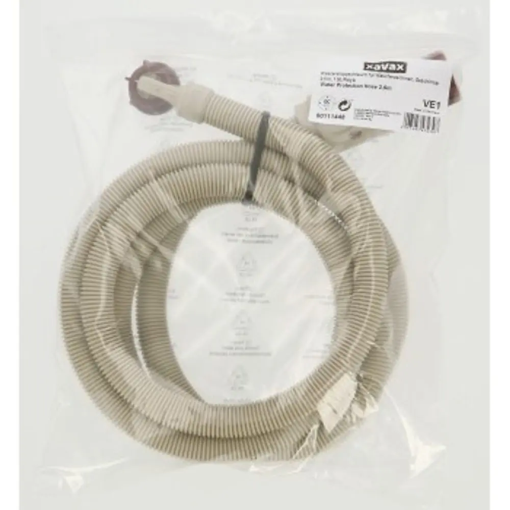Xavax hadice s pojistkou (aquastop) pro pračky, myčky, 2,5 m, balená v PE sáčku