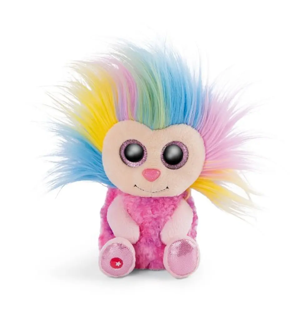 NICI Glubschis plyš Víla Azizi 15cm, růžová, duhová
