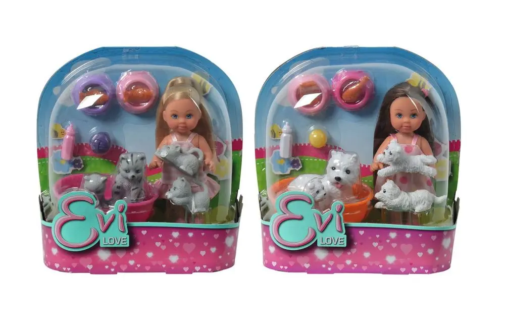Evi Love Evička s domácími mazlíčky, 2 druhy