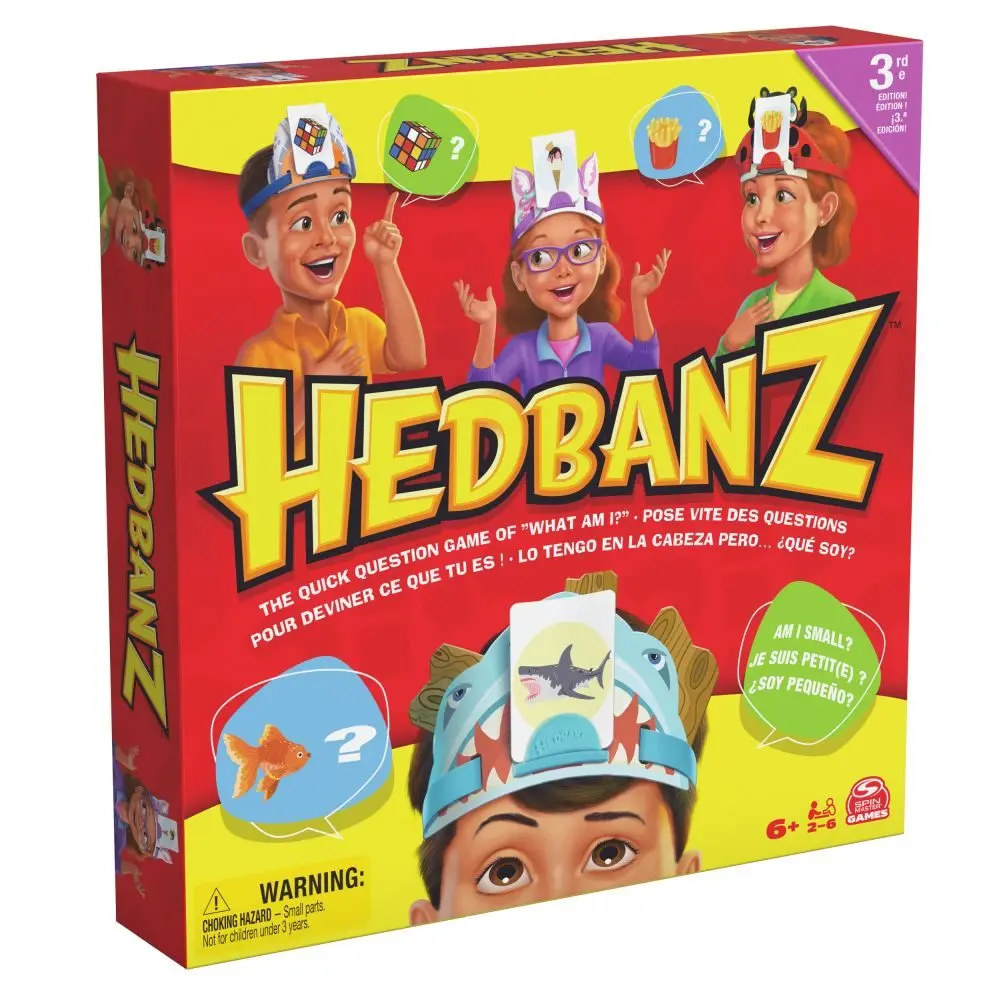 SMG Hedbanz hra hádanek Spin Master