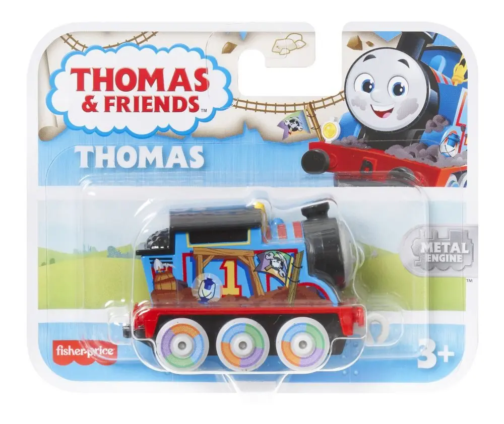 Mattel Tahací kovová mašinka Fisher-Price