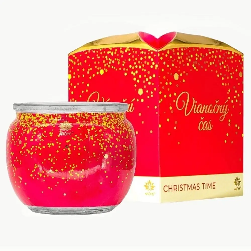 ARÔME - Vánoční čas Vonná svíčka 90 g