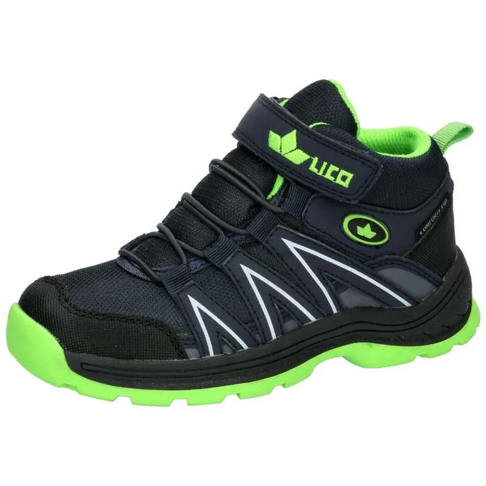 LICO Dětské sportovní boty do terénu - Marine/lemon -