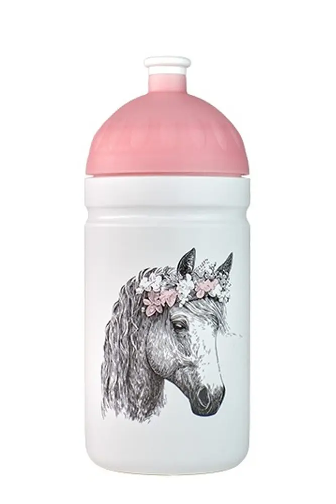Zdravá lahev 0,5 l - vesna kůň