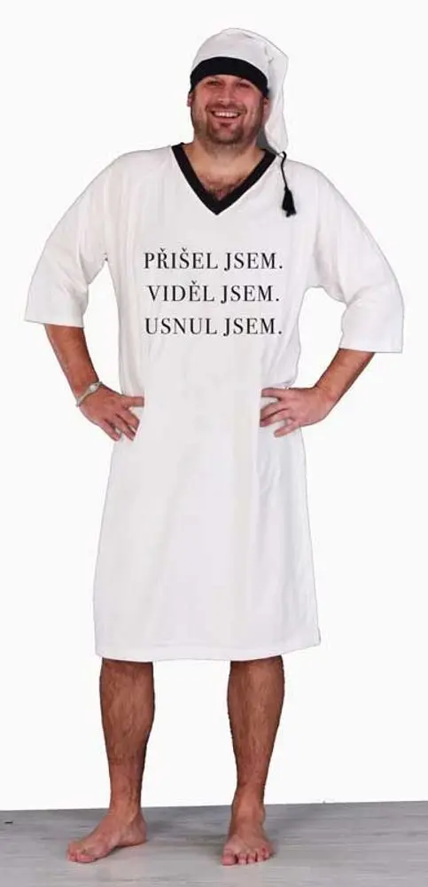 Noční košile - Přišel jsem, viděl jsem - XL